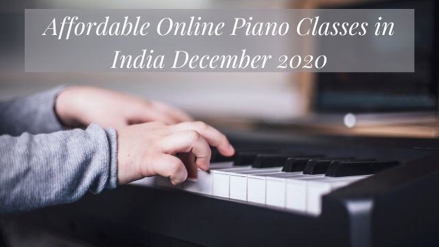 Affordable Online Piano Classes 2023