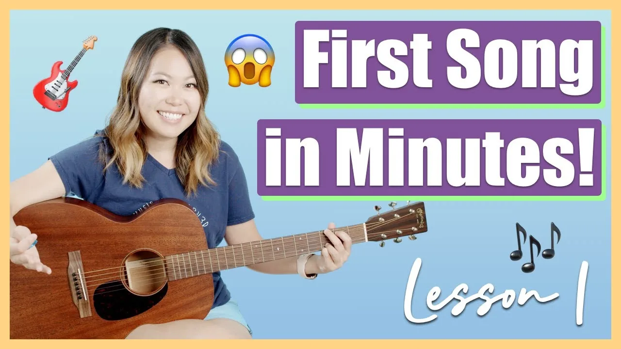 Guitar Lessons for Beginners: Episode 1 – Play Your First Song in Just 10 Minutes! 🎸