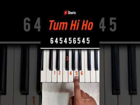 Tum Hi Ho | Easy Piano Tune Tutorial