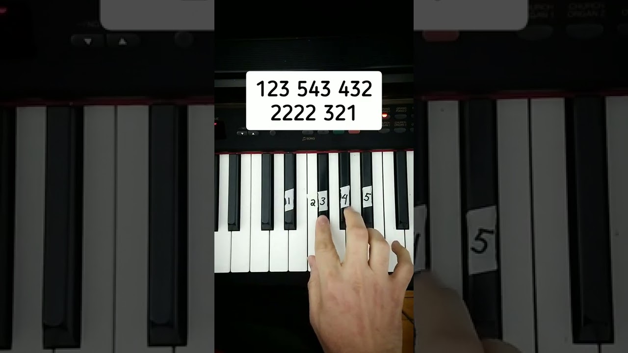 _+ Easy piano song to learn**! +_