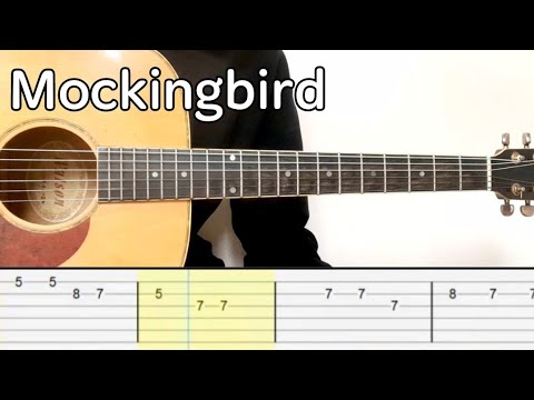 Eminem – Mockingbird (Easy Guitar Tabs Tutorial)