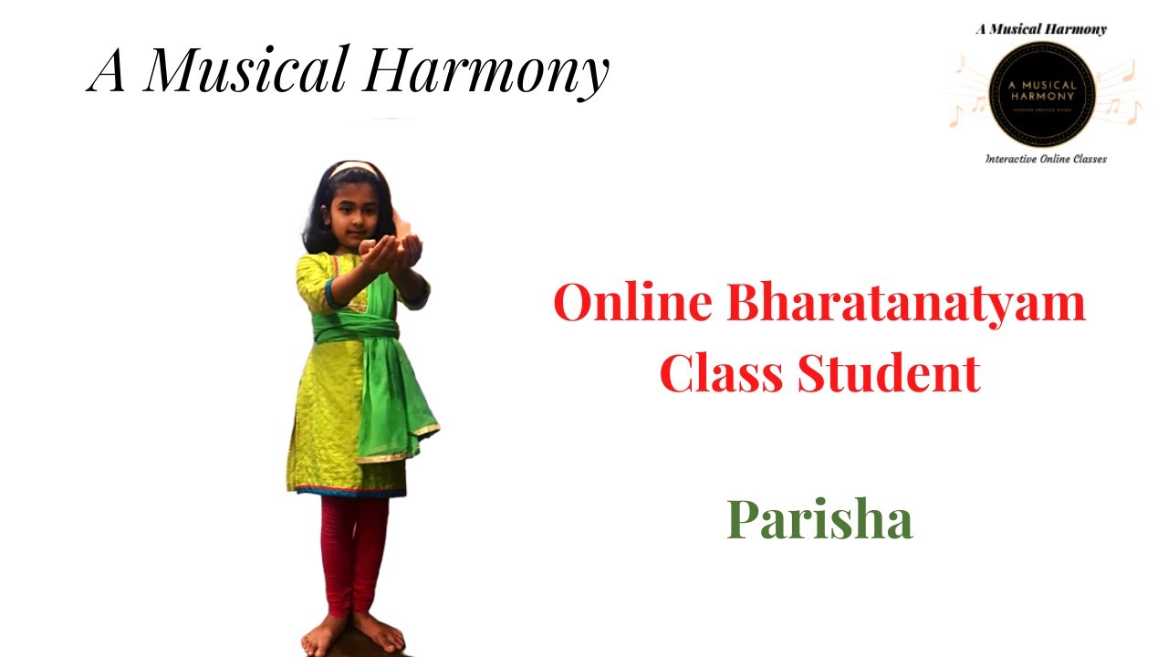 A Musical Harmony Online Bharatanatyam Class Student Navratri Special Parisha