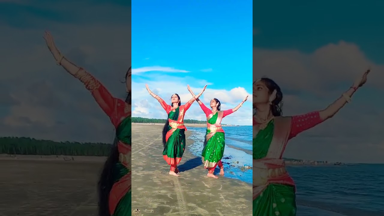 Ashtalakshmi Stotram💚 | Bharatanatyam dance | #lakshmipuja #shorts #srcreation