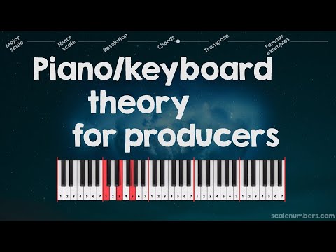 Piano/Keyboard Theory For Producers